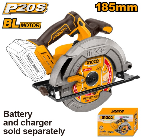 منشار صينية شحن 20v Brushless من دون بطارية وشاحن انكو