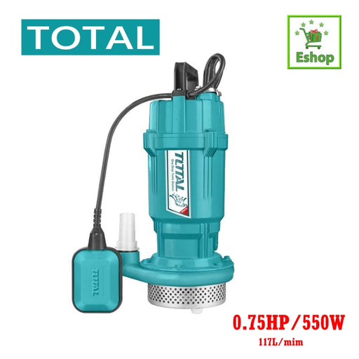 مضخة غاطسةستانلس مياه حلوة 3/4 حصان  من توتال Bashiti Hardware